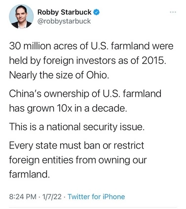 ForeignersOwnAmericanFarmland